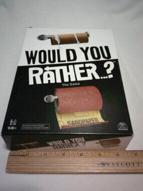 COMPLETE FAMILY GAME: WOULD YOU RATHER..? 2022 BY SPIN MASTER AGES 14+ 🎁